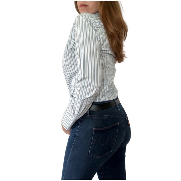 J.CREW stripe button down shirt - Picture 2 of 6